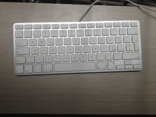 适用于苹果标准版有线G6键盘铝合金有线键盘，无数字区短板小键盘