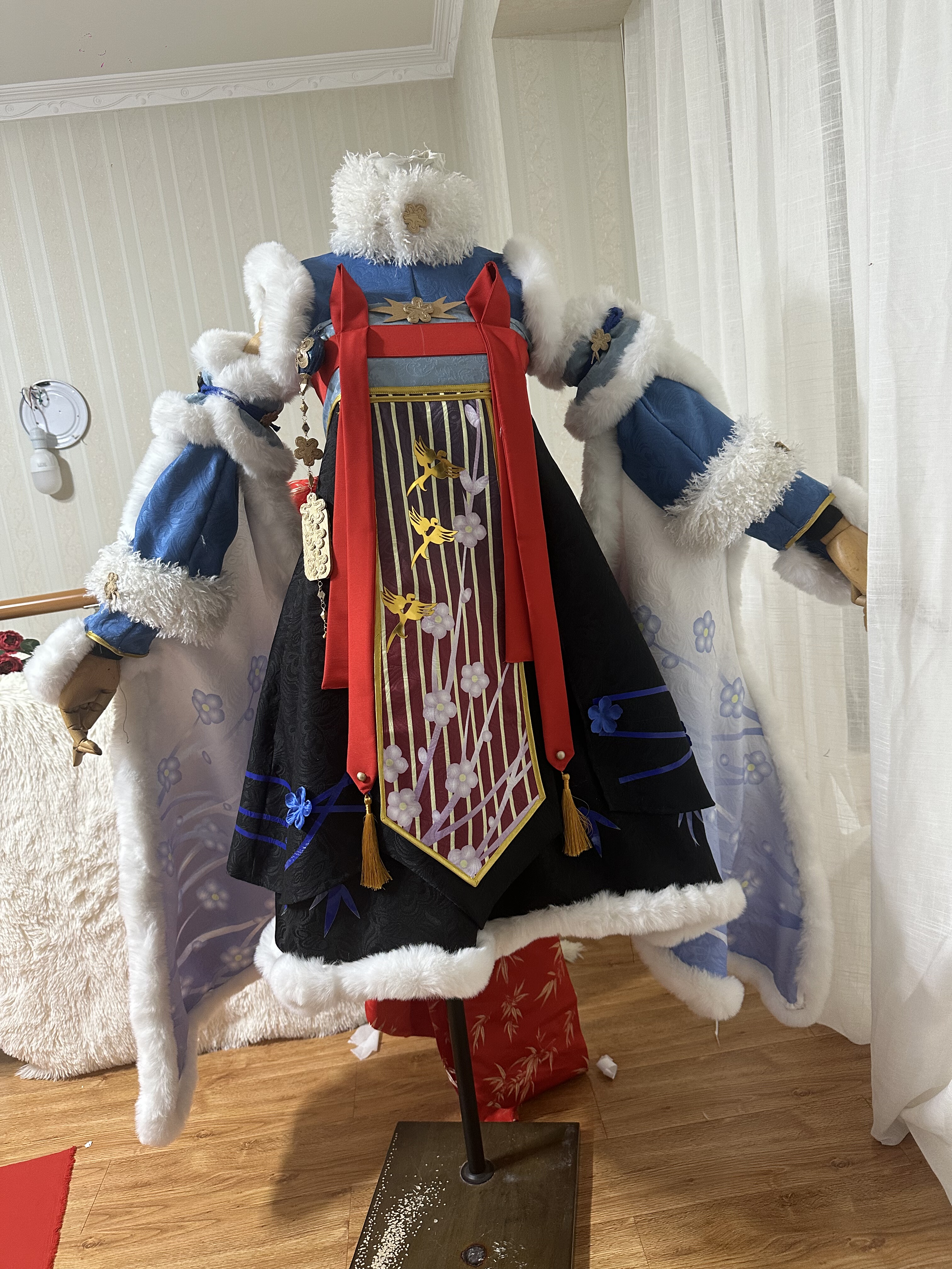 决战平安京cos服鸩·五周年限定皮肤「轩香如故」cosplay服装套装