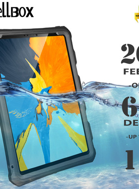 Waterproof Case For iPad Pro 11 2020 Dustproof Cover Diving 适用苹果平板电脑防水保护壳防摔防刮防尘