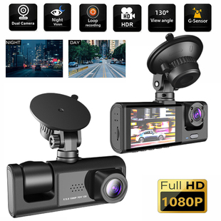 Lens Cam Car Recorder 行车记录仪车内外车尾拍摄WiFi无线 DVR