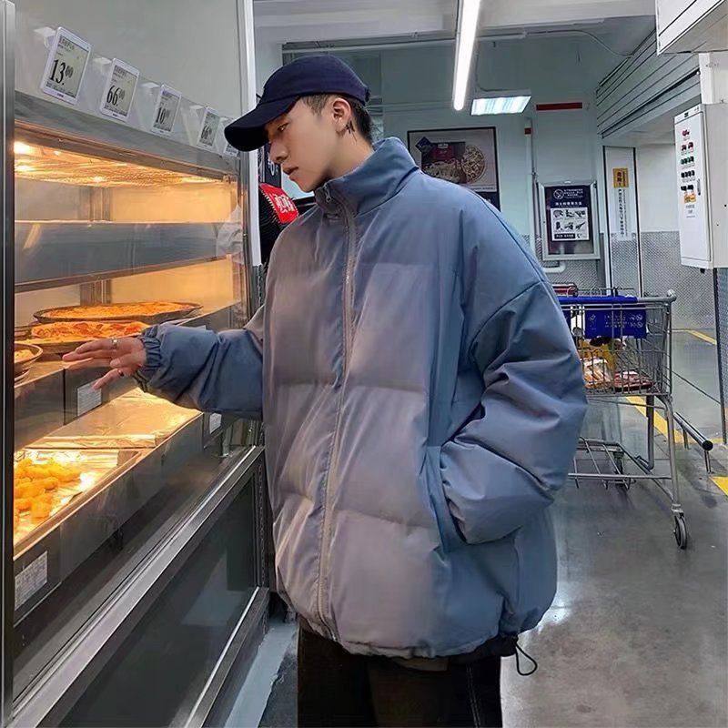 2025新款棉袄男韩版冬装潮流港风面包服冬季加厚棉衣外套潮牌ins