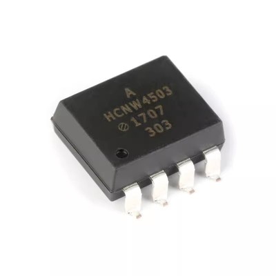 原装正品 贴片 HCNW4503-500E SMD-8 单通道高速光电耦合器芯片