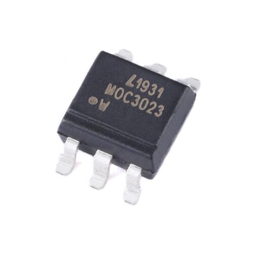 原装正品 MOC3023S-TA1 SMD-6 三端双向可控硅输出光电耦合器芯片
