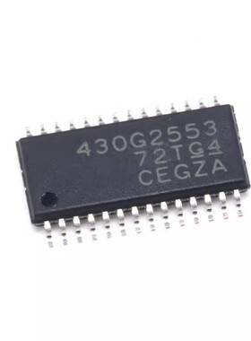 原装正品 贴片 MSP430G2553IPW28 TSSOP-28 16位微控制器 MCU