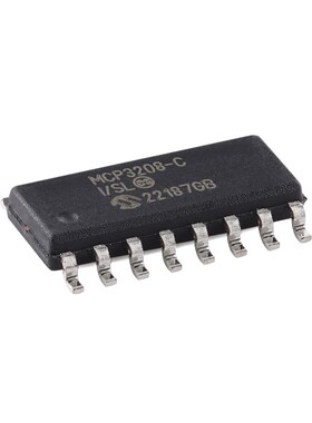 全新原装 MCP3208-CI/SL SOIC-16 12位八通道A/D转换器芯片