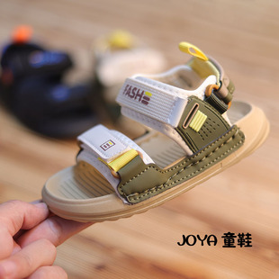男童凉鞋4-5-6-10-11岁防滑软底潮夏天露趾网鞋男宝小男孩沙滩鞋