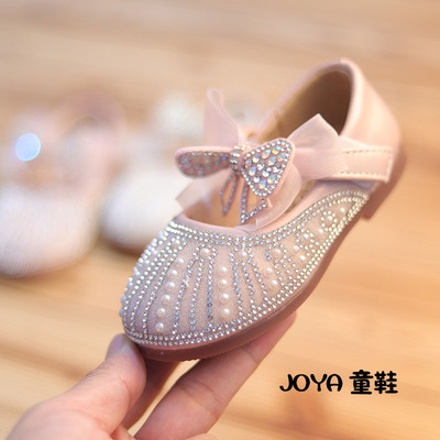 女宝皮鞋秋天2-3-4-6-10岁女童鞋