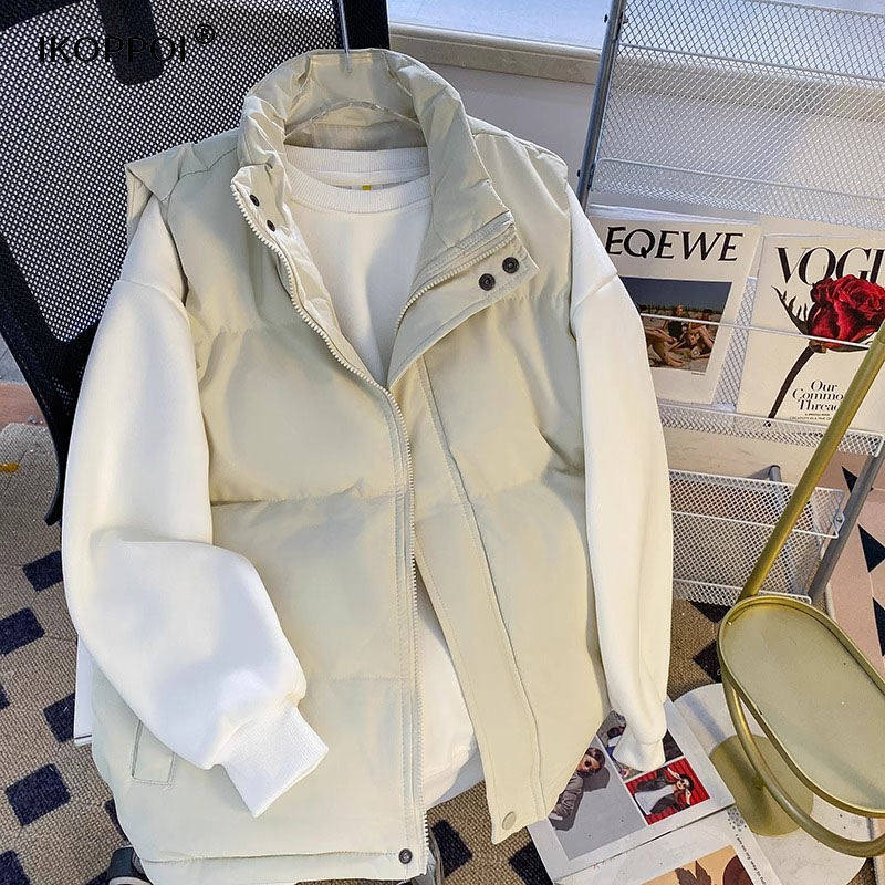 男款加厚羽绒马甲 2024冬季工装马夹 韩版潮风羽绒背心,男装,羽绒马甲,淘宝优惠券,粉丝福利购,淘宝优惠卷