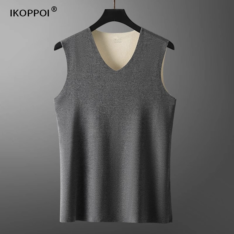 高端男士德绒保暖背心2025冬季加绒加厚无痕坎肩内衣舒适打底上衣,男装,背心,淘宝优惠券,粉丝福利购,淘宝优惠卷