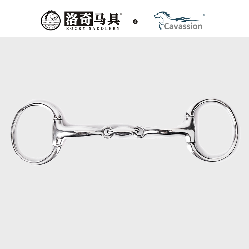 CavassionO型三节菱形扣衔铁口衔