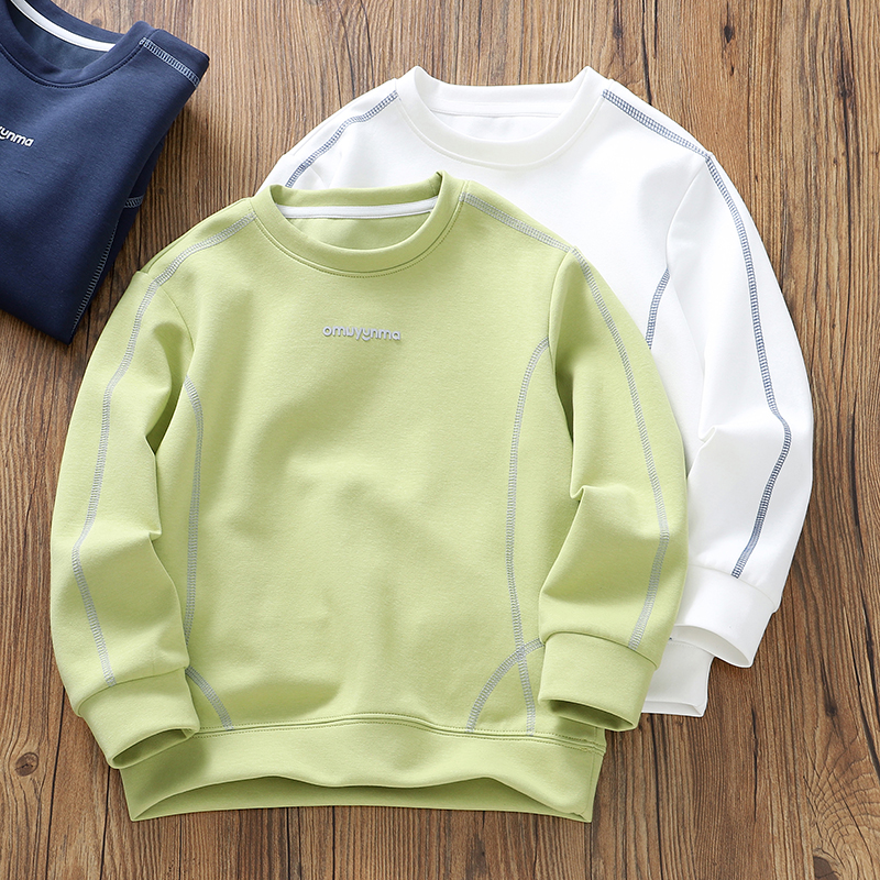 男童卫衣~儿童春秋明线运动衫