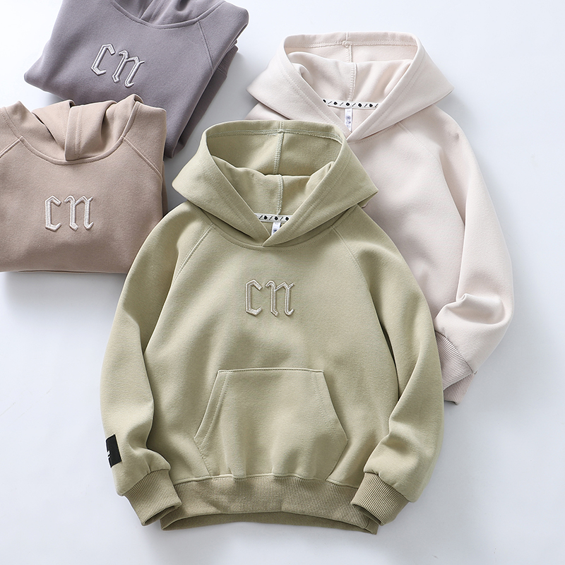 高品质童装男童春秋新款连帽卫衣