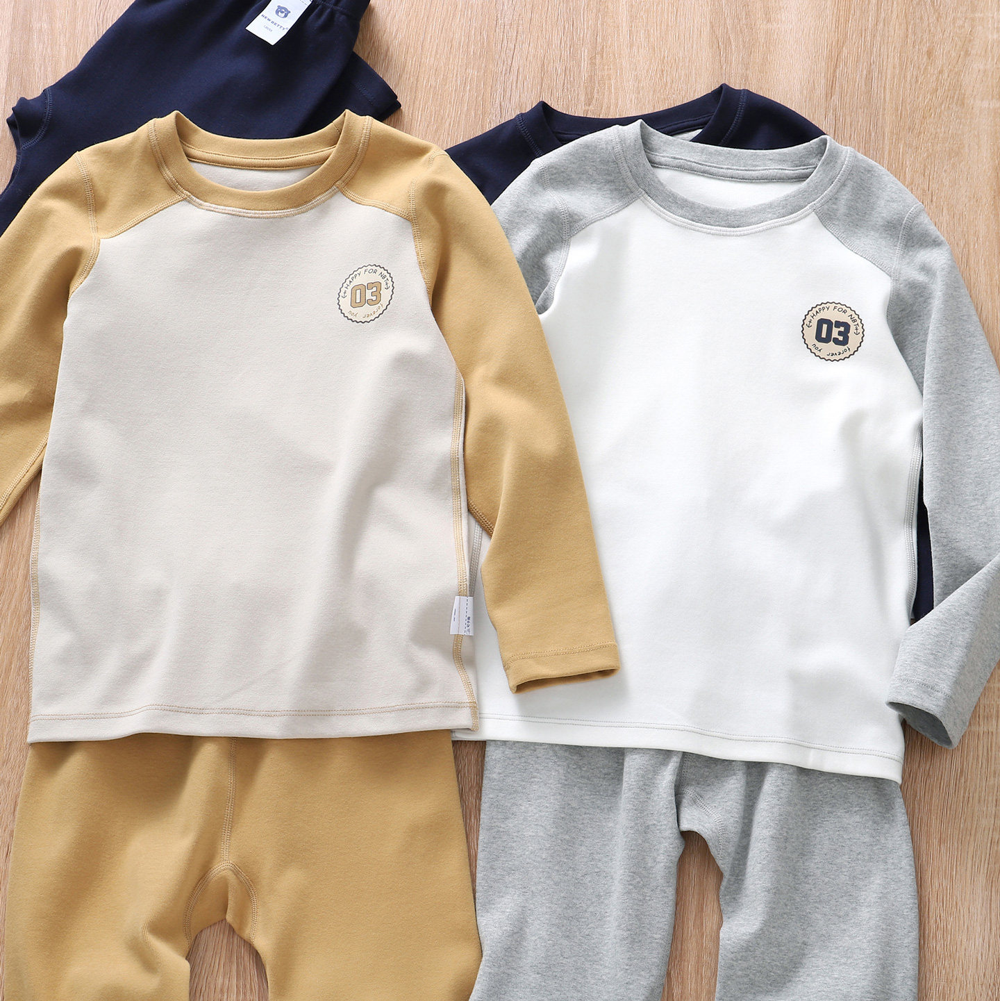儿童加厚内衣套装家居服秋衣秋裤