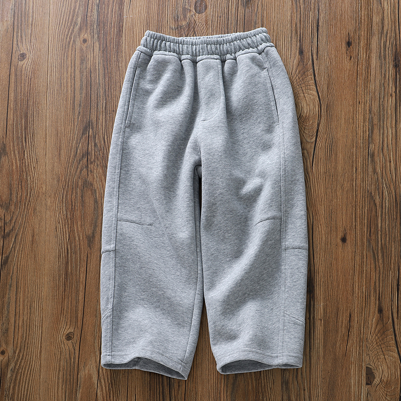 好品质男童春秋款拼接卫裤运动裤