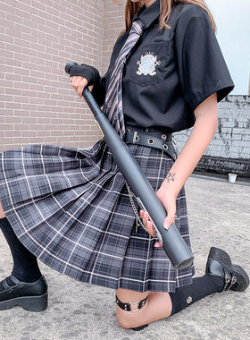jk制服日系格裙正版女夏学生装学院风秋冬装衬衫原创套装纯色短裙