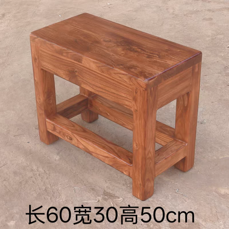 老榆木长方形木板凳 四方凳加固简约简易坐凳家用实木矮凳长条凳,住宅家具,矮凳,淘宝优惠券,粉丝福利购,淘宝优惠卷