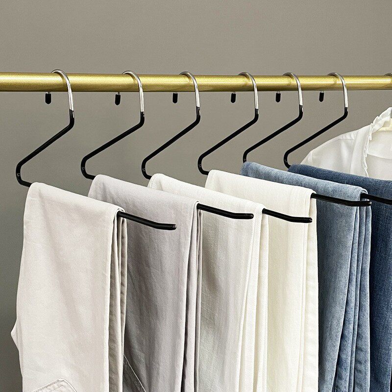 鹅型裤架挂裤子衣架家用防滑无痕浸塑裤夹裤挂收纳架