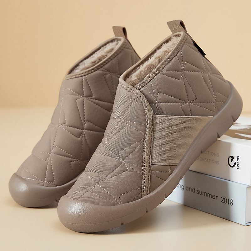 女士加绒保暖雪地靴棉鞋