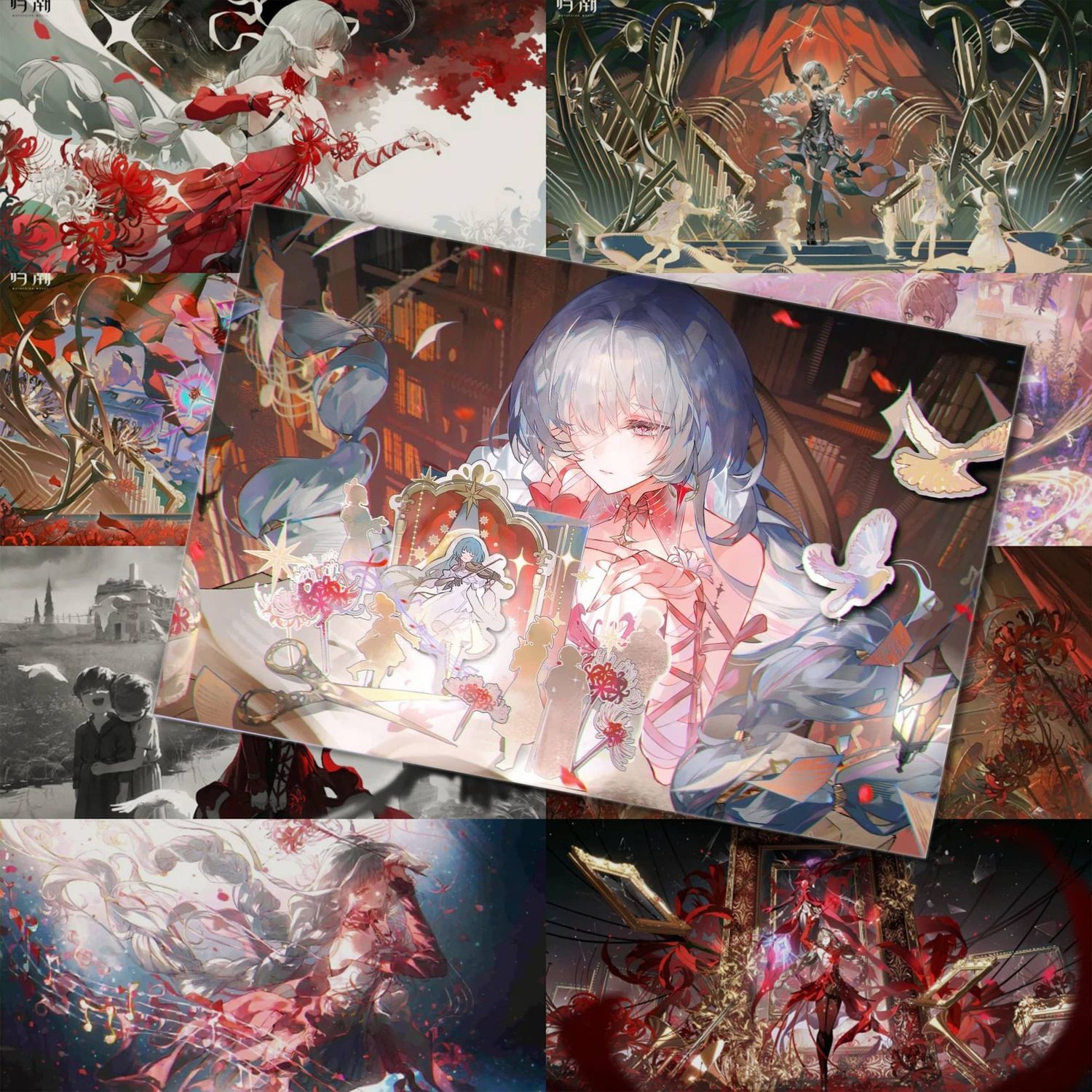 鸣潮弗洛洛海报贴画周边