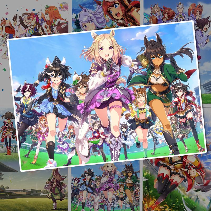 赛马娘海报动漫宿舍自贴