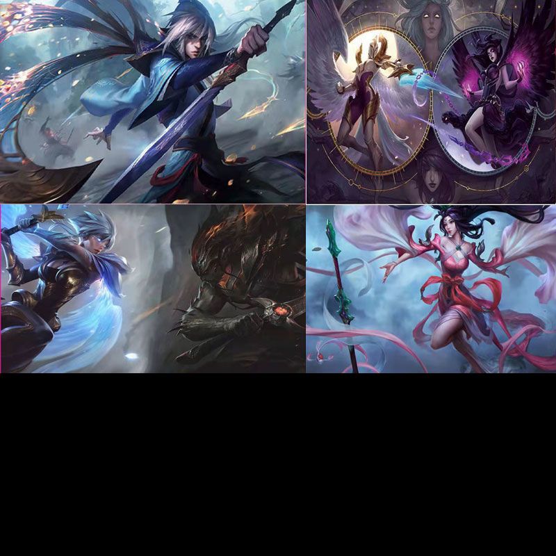 英雄联盟高清海报LOL自粘