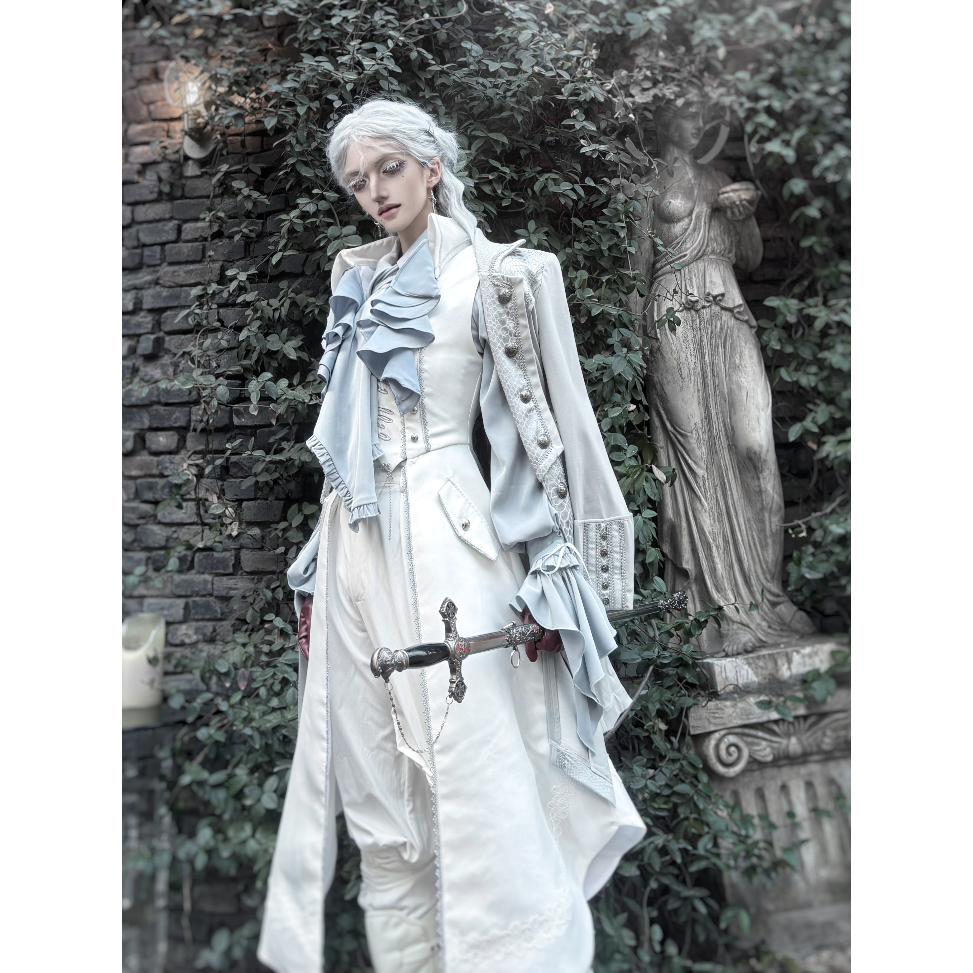 【定金页面】SF原创设计 月光骑士衬衫 王子系灯笼袖