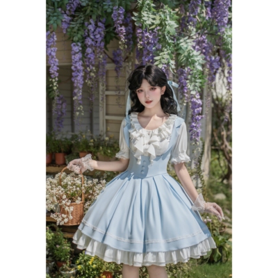 歌剧院托胸夏天清新