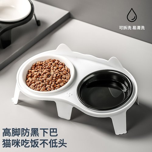 【防止黑下巴】猫碗宠物狗陶瓷碗