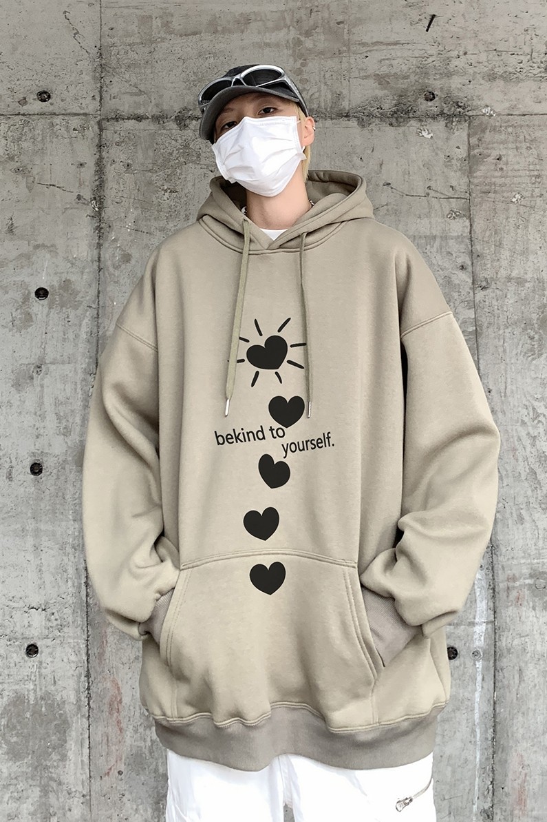 直播品质！重磅加绒新品连帽宽松套头卫衣XZ203-W655加绒-P58,男装卫衣,星座203