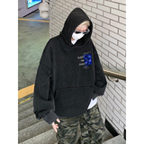 直播品质!23秋冬重磅水洗做旧连帽卫衣XZ203-W614-P68.，男装卫衣，星座203
