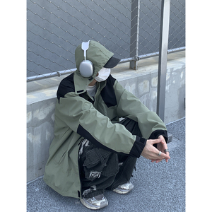 秋冬新品男女同款冲锋衣休闲夹克外套  XZ203-FY777-P68图片