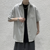 XZ203-CS06-P3823夏新品条纹衬衫短袖.，男装衬衫，星座203