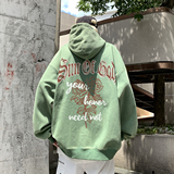 直播品质!秋冬重磅水洗做旧连帽卫衣XZ203-SW640-P68.，男装卫衣，星座203