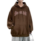 XZ203-W74-P60抖音品质重磅360克加绒65棉连帽卫衣，男装卫衣，星座203