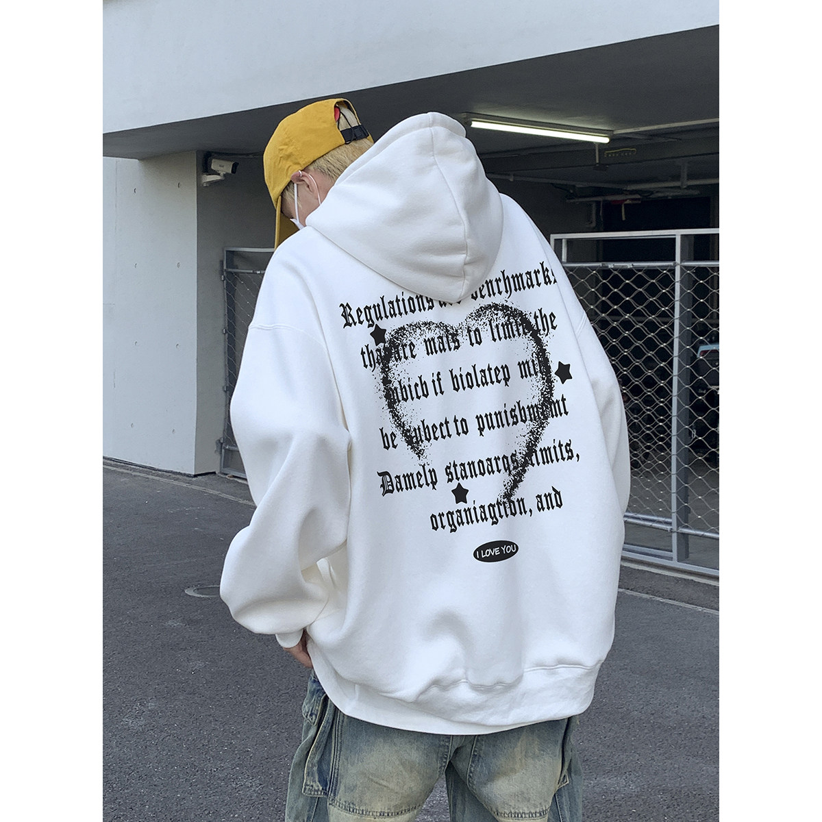 直播品质！重磅加绒新品连帽宽松套头卫衣XZ203-W651加绒-P58,男装卫衣,星座203