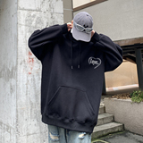直播品质！重磅加绒新品连帽宽松套头卫衣XZ203-W651加绒-P58，男装卫衣，星座203
