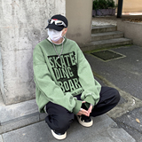 直播品质!秋冬重磅水洗做旧圆领卫衣XZ203-SW638-P58.，男装卫衣，星座203