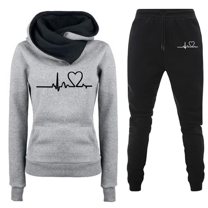 clothes trendy suit sweater hoodie womens rate heart suit