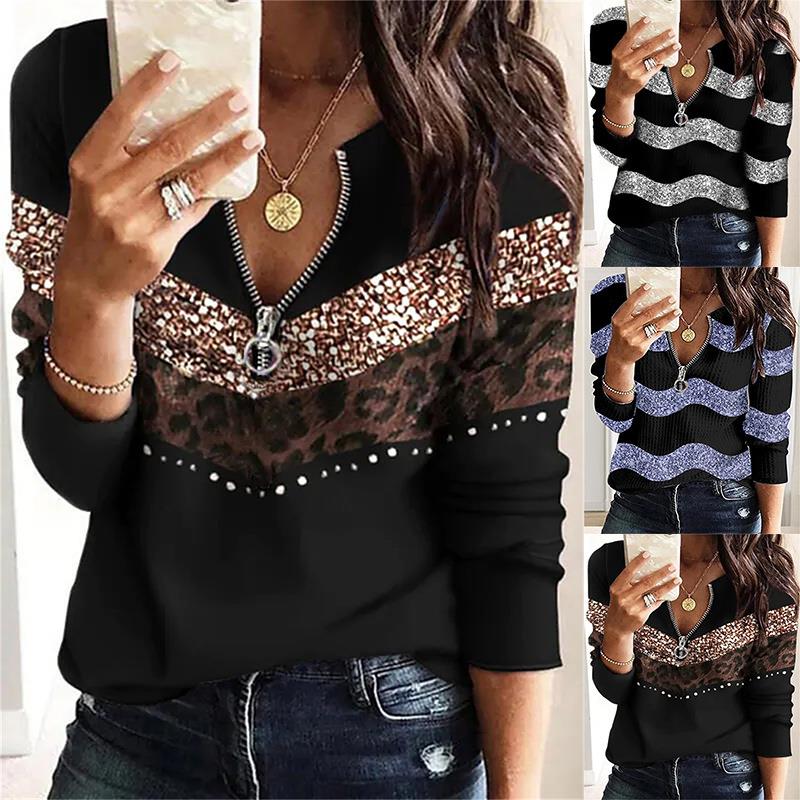 piece zipper sets pocket outifits drawstring autumn pants