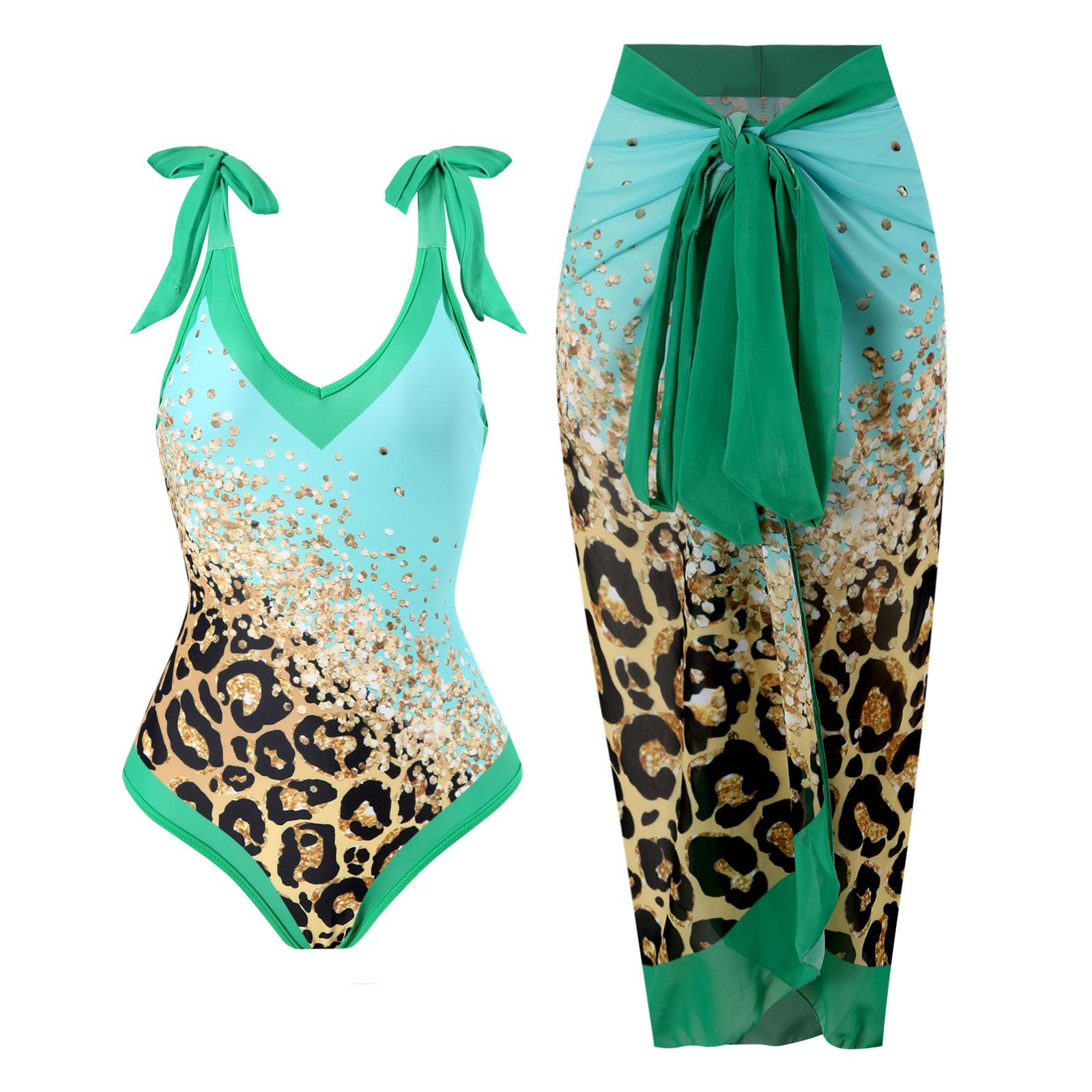 Swimsuit one piece hot spring swimsuit suit women chiffon