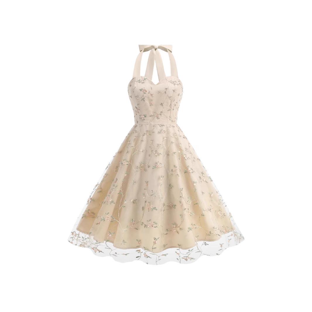 Strapless Dress Gown Embroidery Skirt Formal Sleeveless