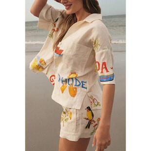 piece loose break bat sleeve Spring pocket casual suit two