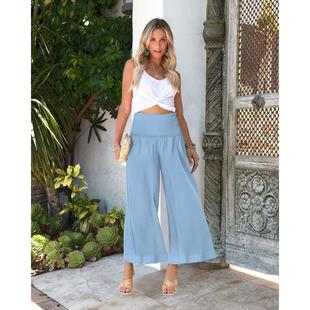 casual and cotton pleated shorts ladies trousers linen
