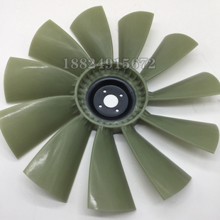 挖掘机日立ZAX60/70/4JG1五十铃发动机风扇叶三一SY60/75风叶配件