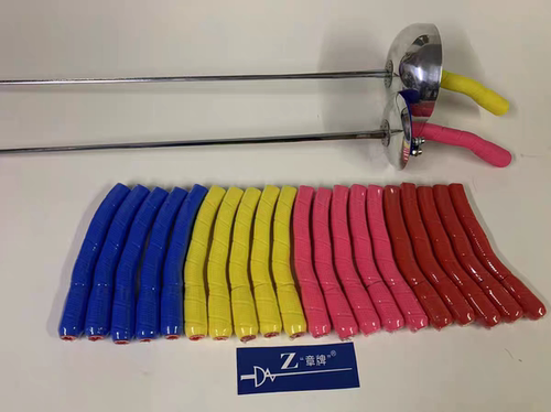 章牌击剑人体工学轻合金直柄整剑花剑重剑成人儿童通用可全国比赛