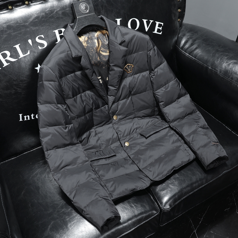 2023年冬季新款高端90%白鸭绒西服羽绒服男QT3017-9932P290沙发，男装羽绒服，钱塘6009(原3017)