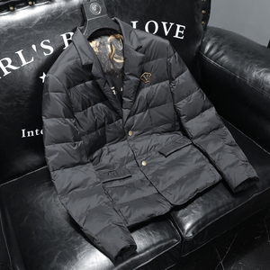 2023年冬季新款高端90%白鸭绒西服羽绒服男 QT3017-9932 P290沙发,男装羽绒服,钱塘6009(原3017)