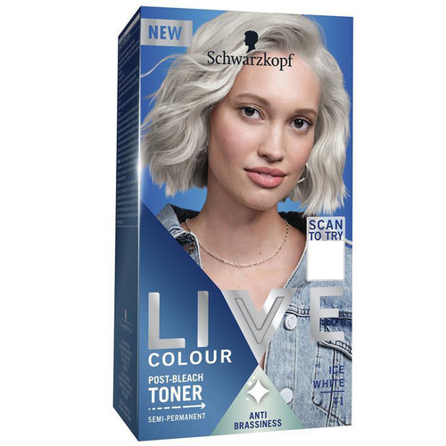 Schwarzkopf施华蔻冰白色染发膏