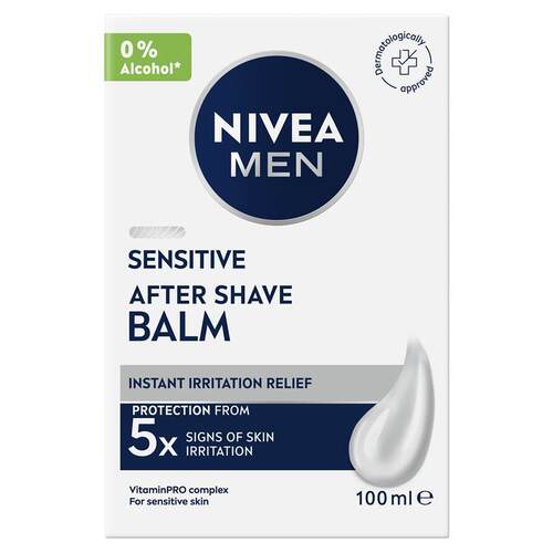 澳洲NIVEA Men妮维雅男士保湿洋甘菊维E须后乳敏感肌SENSITIVE