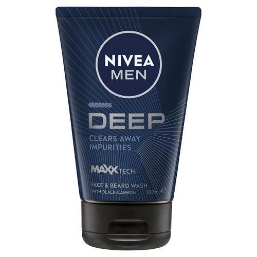 澳洲代购NIVEA MEN妮维雅男士深层洁面磨砂膏洗面奶